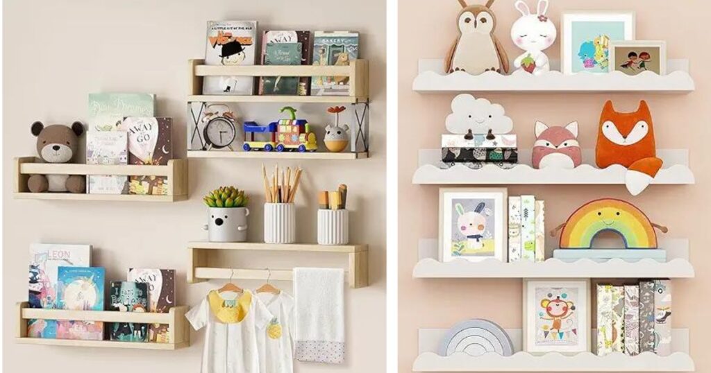 Kids Room Shelves