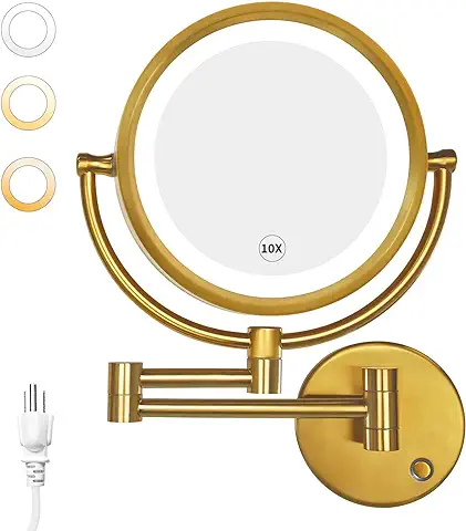 best wall mounted makeup mirror lighted