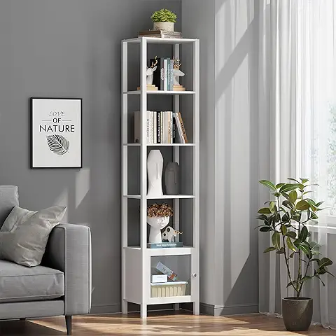 Best Narrow Bookcases For Small Spaces