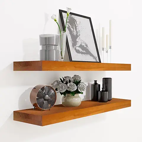 best wood for floating kitchen shelves