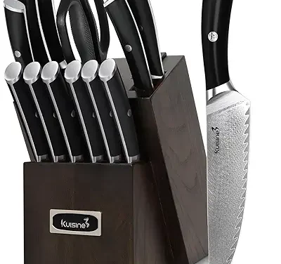 Best Damascus Steel Kitchen Knife Set