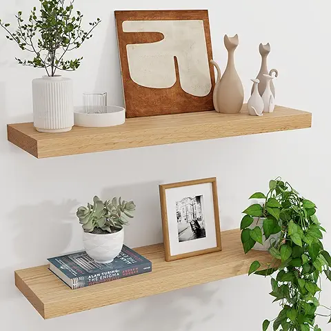 best wood for floating kitchen shelves