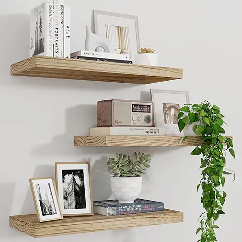 best wood for floating kitchen shelves